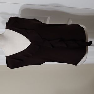 JAIPUR BROWN TOP SZ L IN GREAT CONDITION